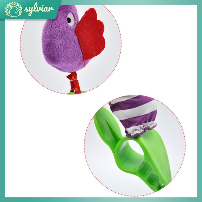 Đồ Chơi Chuông Kẹp Treo Xe Đẩy Em Bé An Toàn