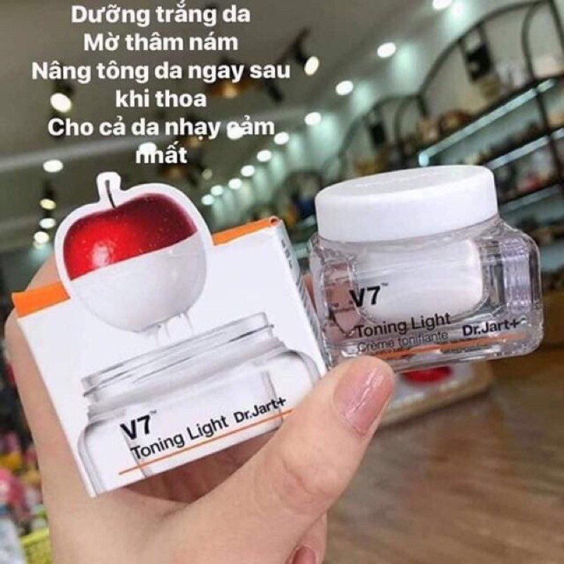 Kem dưỡng trắng da V7 Toning Light Mini