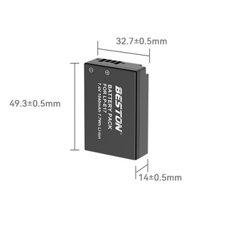 Pin máy ảnh LP-E17 của Beston pin Lihitum thay thế cho pin máy ảnh Canon M200 77D 750D 760D 800D 8000D 200D M3 M5 M6