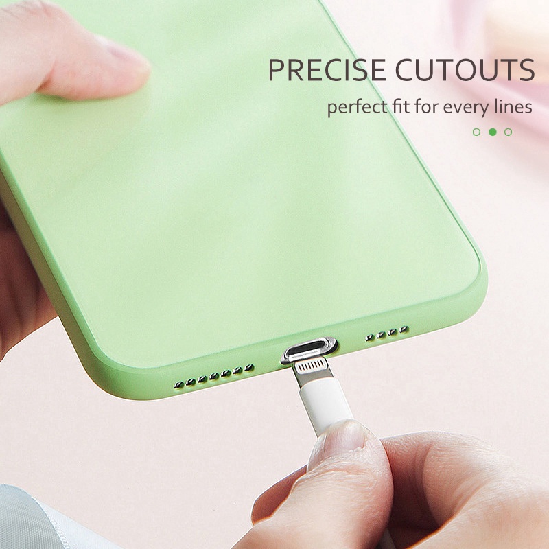 Ốp điện thoại kính cường lực 9H cứng 9H cho iPhone 11 Pro Max X XS Max XR 7 8 6 Plus SE 2020