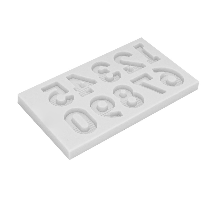 Khuôn Silicone Làm Móc Khóa 26 Chữ Cái Tiếng Anh