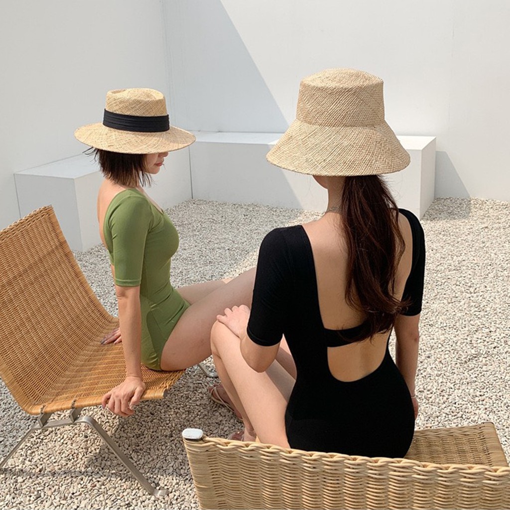 Bikini Đồ Bơi Hàn Quốc Cao Cấp Một Mảnh Chất Thun Lạnh Dày Dặn Co Giãn 4 Chiều Che Khuyết Điểm Tôn Dáng | BigBuy360 - bigbuy360.vn