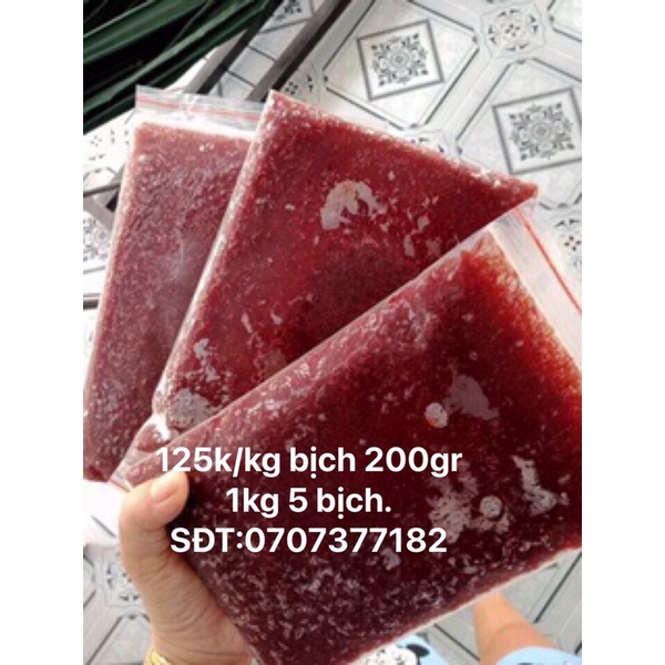 Trùng Huyết Thức ăn cho cá bán lần 1kg