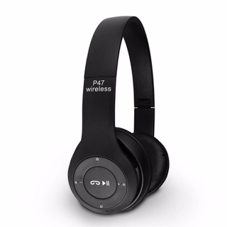 Tai Nghe Bluetooth P47- Hỗ Trợ Cắm Thẻ Nhớ Nghe Nhạc Chơi Game Trực Tiếp - Stereo Hifi Siêu Chất ( Cực Đẹp )