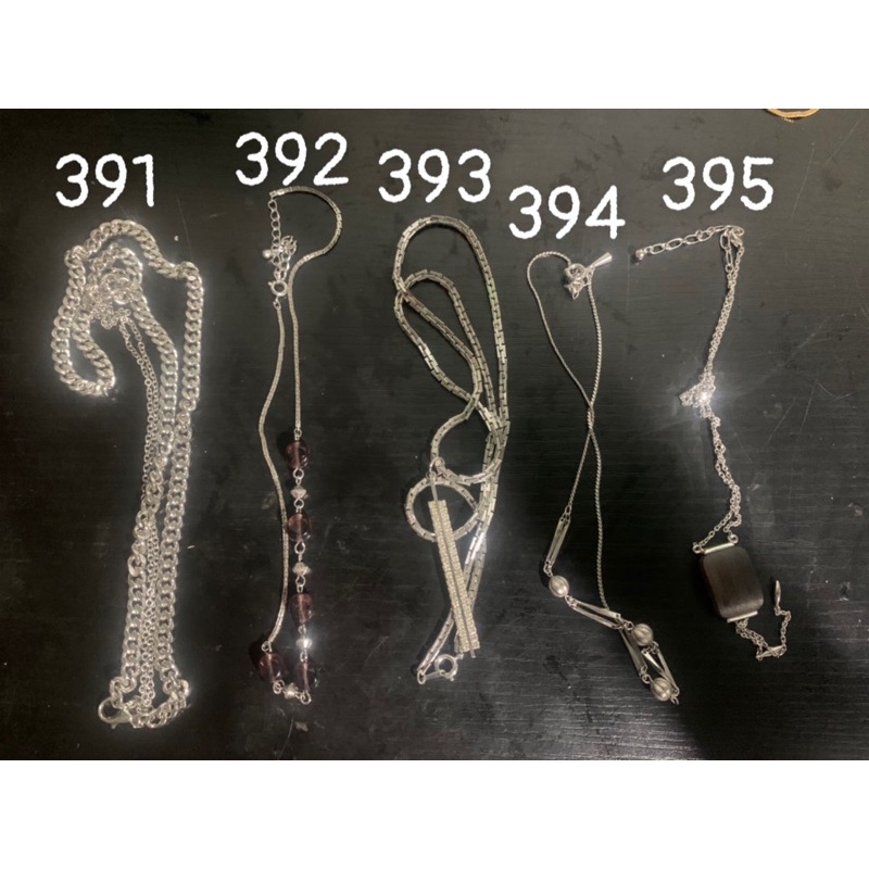 Dây chuyền kiểu ngắn trẻ trung si Nhật Ms:391-395