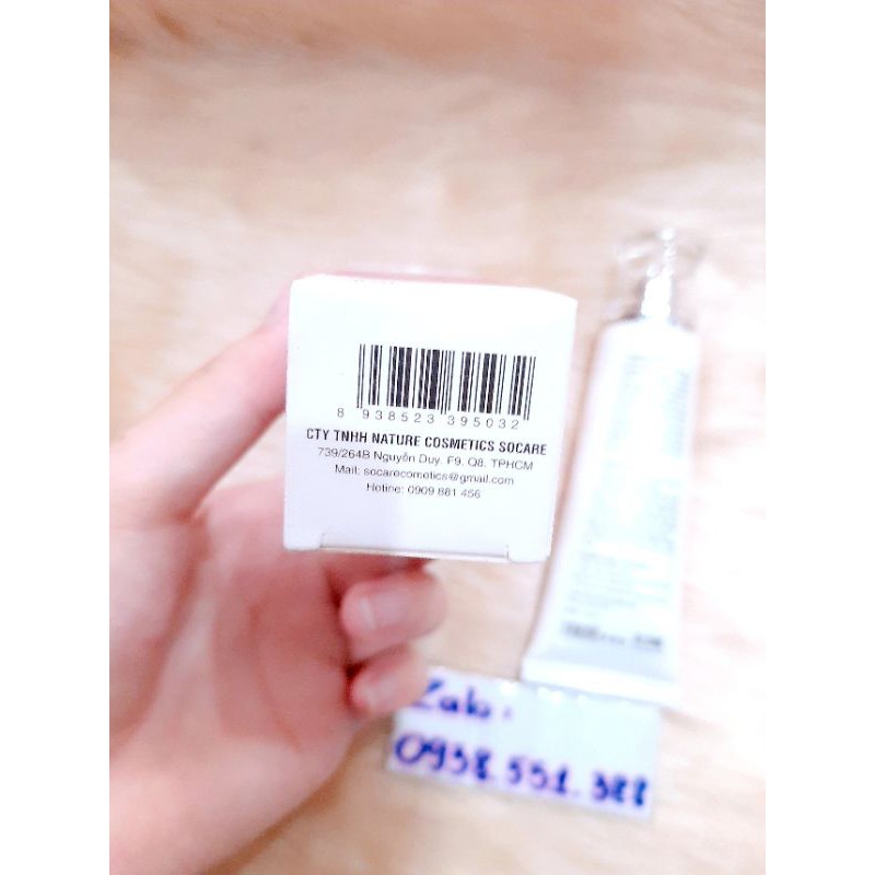 Kem chống nắng SO CARE SPF 50+++ lót trang điểm cao cấp mềm mịn tự nhiên dưỡng trắng da mặt che mờ thâm nám khuyết điểm.