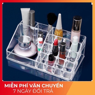 KHAY ĐỂ MỸ PHẨM 16NGĂN,DỤNG CỤ PHUN XĂM