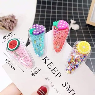 Kẹp tóc có nhũ lấp lánh Hàn Quốc