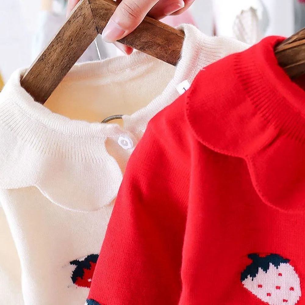 Áo Khoác Cardigan Phong Cách Hàn Quốc Cho Bé Gái
