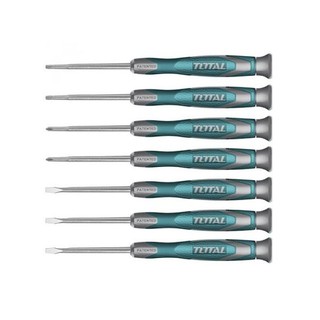 Bộ tuốc nơ vít (tô vít) 7 chi tiết Total THT250726