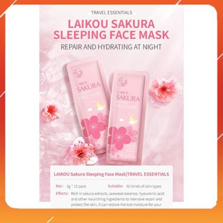 Bịch 15 Miếng Mặt Nạ Ngủ Hoa Anh Đào Sakura