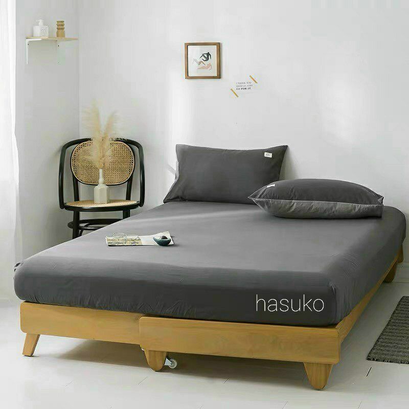 Bộ sản phẩm ga gối cotton đũi mẫu mới nhất 2021