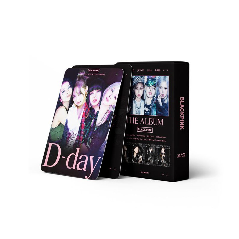Hộp 54 Ảnh Lomo Card Nhóm Nhạc Blackpink Thẻ