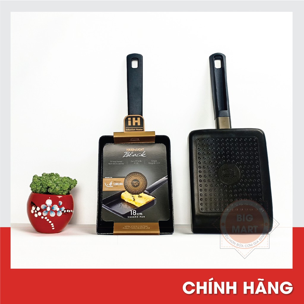 Chảo vuông chiên trứng Lock&amp;Lock 18cm