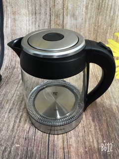 Ấm siêu tốc thủy tinh L&L EJK418BLK 1.8L