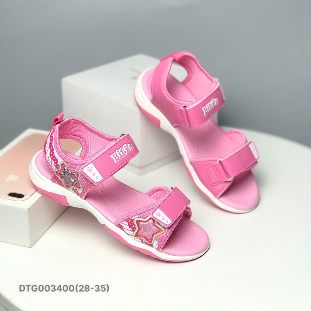 Sandal bé gái BlTIS 28-35 ❤️FREESHIP❤️ Dép quai hậu học sinh hình ngôi sao đế chống trượt DTG003400