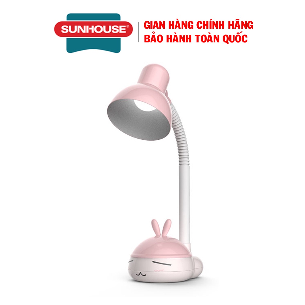 Đèn bàn Sunhouse SHE-16LED-A6, Bảo hành 12 tháng, Tặng 01 bóng led chống cận