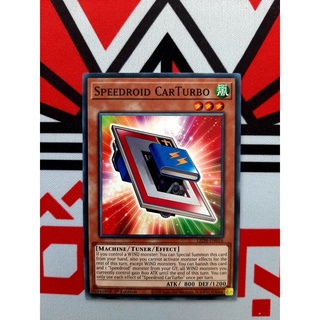 Thẻ Bài Yugioh Monster Speedroid CarTurbo - Common