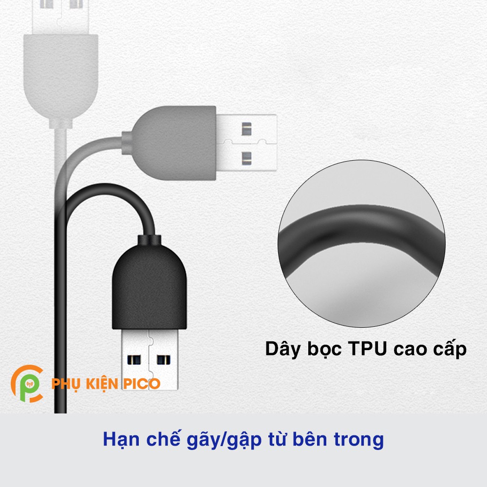Cáp sạc nhanh Mi Band 5 từ tính 5V kích thước 50cm / 100cm – Dây sạc cho đồng hồ Xiaomi Mi Band 5