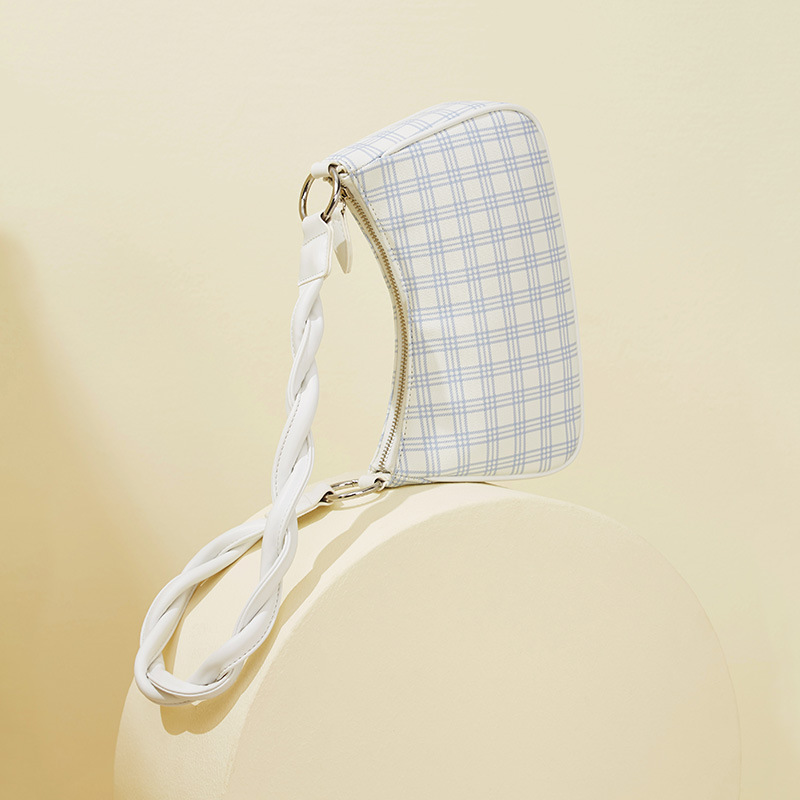 Túi xách họa tiết caro phong cách Retro hợp thời trang cho nữ IELGY