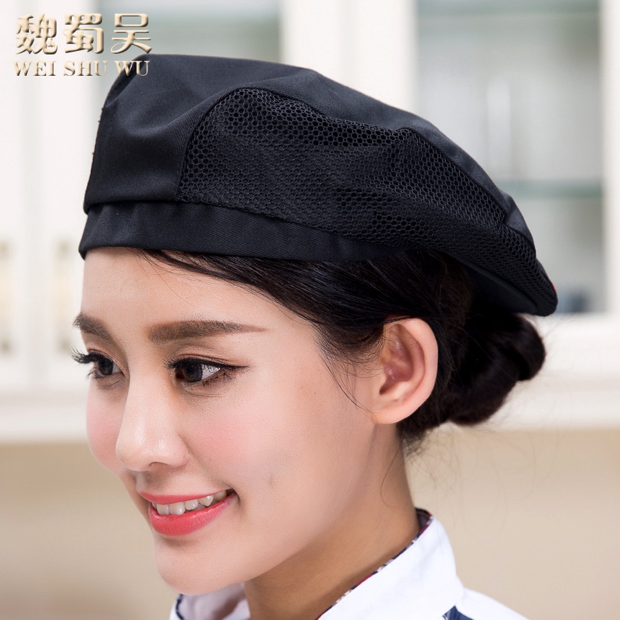 Nón đầu bếp freesize Nam Nữ kaki Cao Cấp