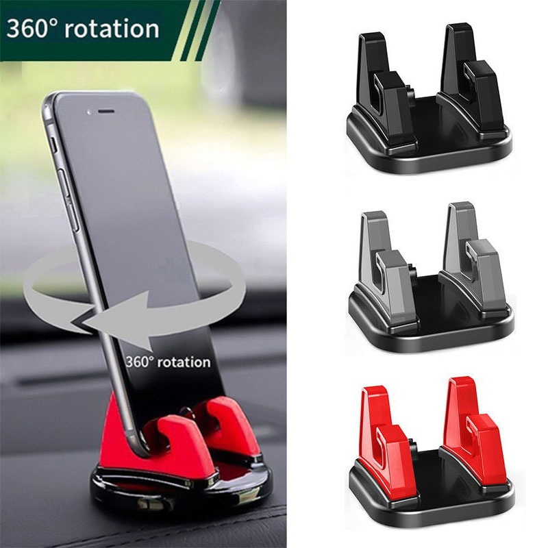 Giá Đỡ Điện Thoại Có Thể Xoay 360 Độ Gắn Trên Bảng Điều Khiển Xe Ô Tô Dành Cho iPhone Samsung GPS