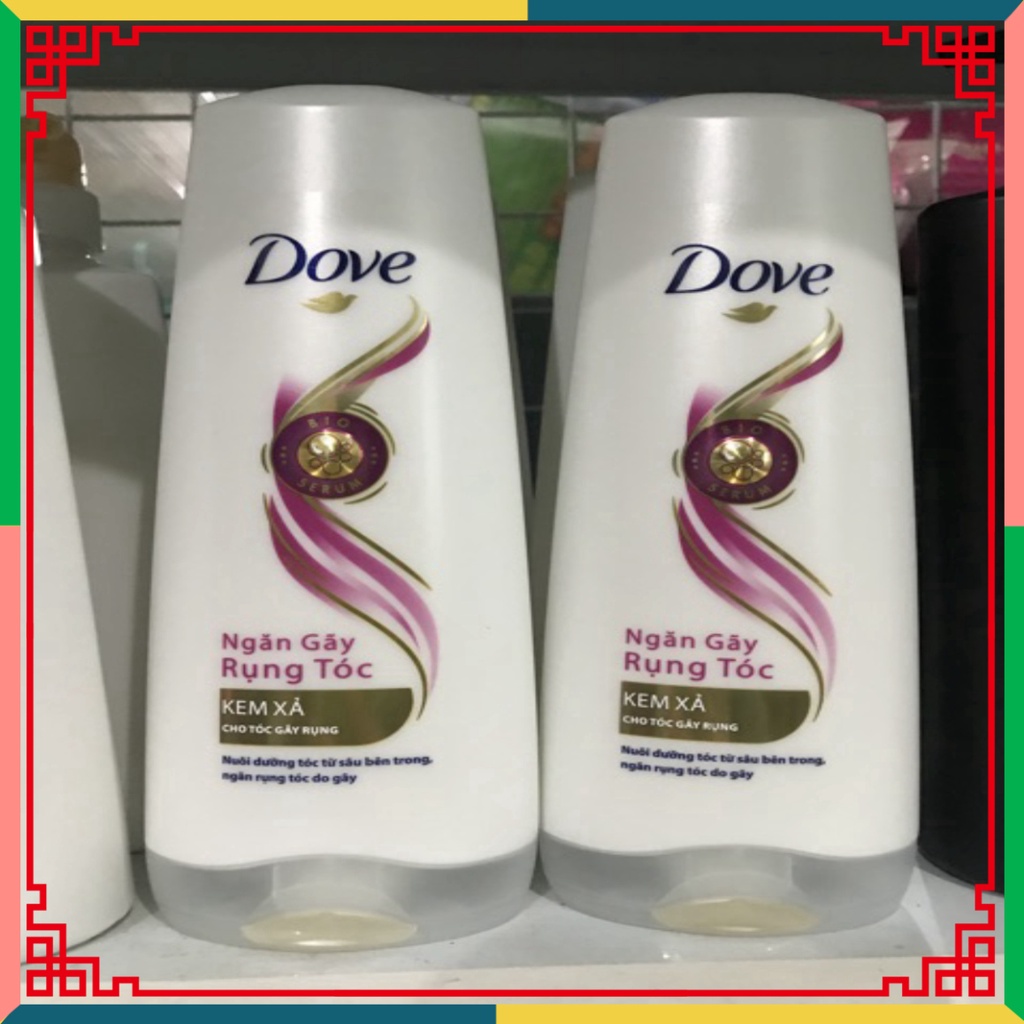 (HOT LIKE) Dầu Xả Dove giữ ẩm bập bềnh 335g/ Ngăn triệu chứng rụng tóc 320g