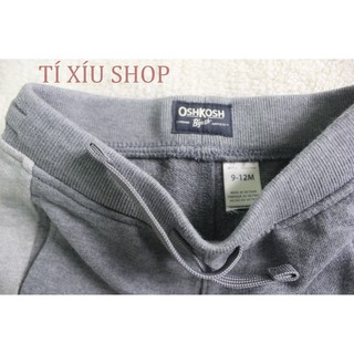 Quần nỉ da cá dài Oshkosh CÒN SZ 9-12m