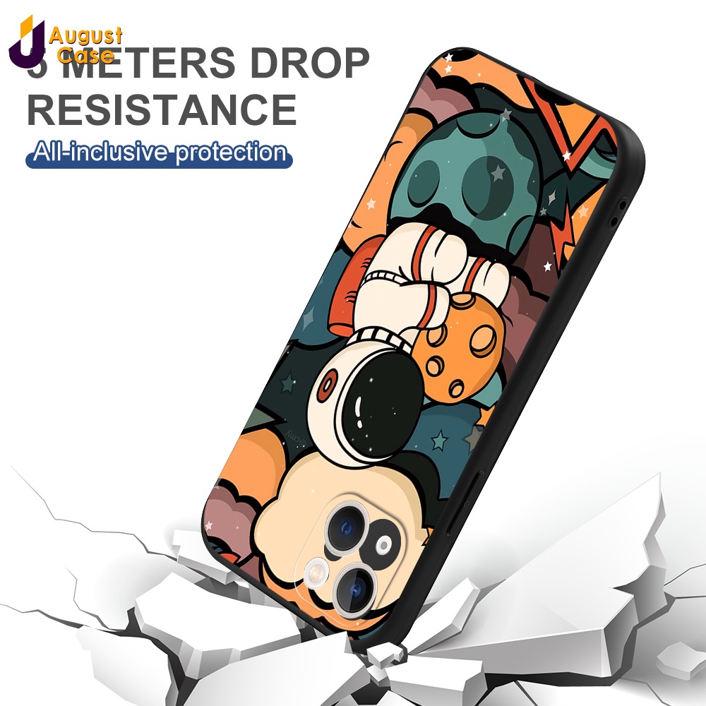 Ốp Điện Thoại Silicon Mềm Hình NASA Cho Xiaomi Poco M3 M4 Pro F3 Poco X3 NFC X3 Pro X3 GT Mi 10T 9T Pro Mi 11 10 Lite Mi 8 SE CC10