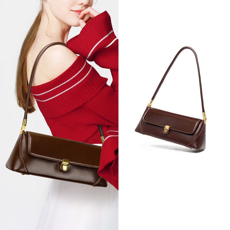 Túi đeo vai IELGY phong cách retro thời trang tùy chọn màu sắc dành cho nữ