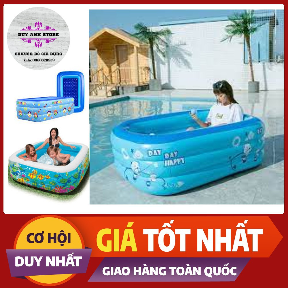 Bể Bơi Đa Năng Nhiều Kích Thước Cho Bé Tại Nhà