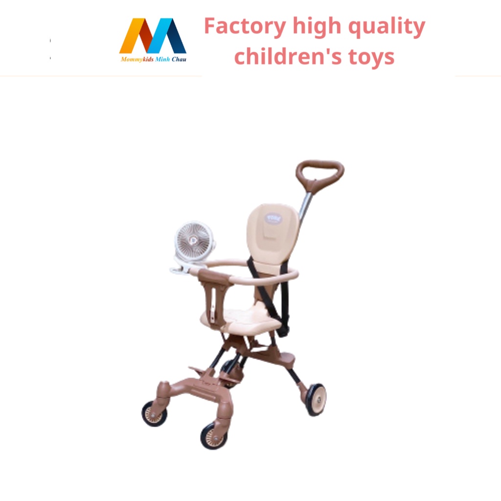 Xe đẩy du lịch cho bé, đảo chiều gấp gọn MOMMYKIDS DÀNH CHO BÉ 6 THÁNG - 4 TUỔI