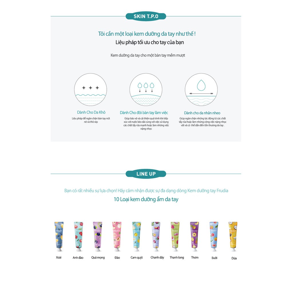 [Mã FMCG8 giảm 8% đơn 250K] Kem Dưỡng Ẩm Tay Chiết Xuất Thanh Long Frudia My Orchard Dragon Fruit Handcream 30ml | BigBuy360 - bigbuy360.vn
