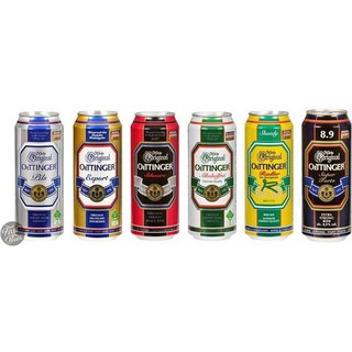 bia oettinger bia đen - Bia Đức nhập khẩu lon 500ml thùng 24 lon