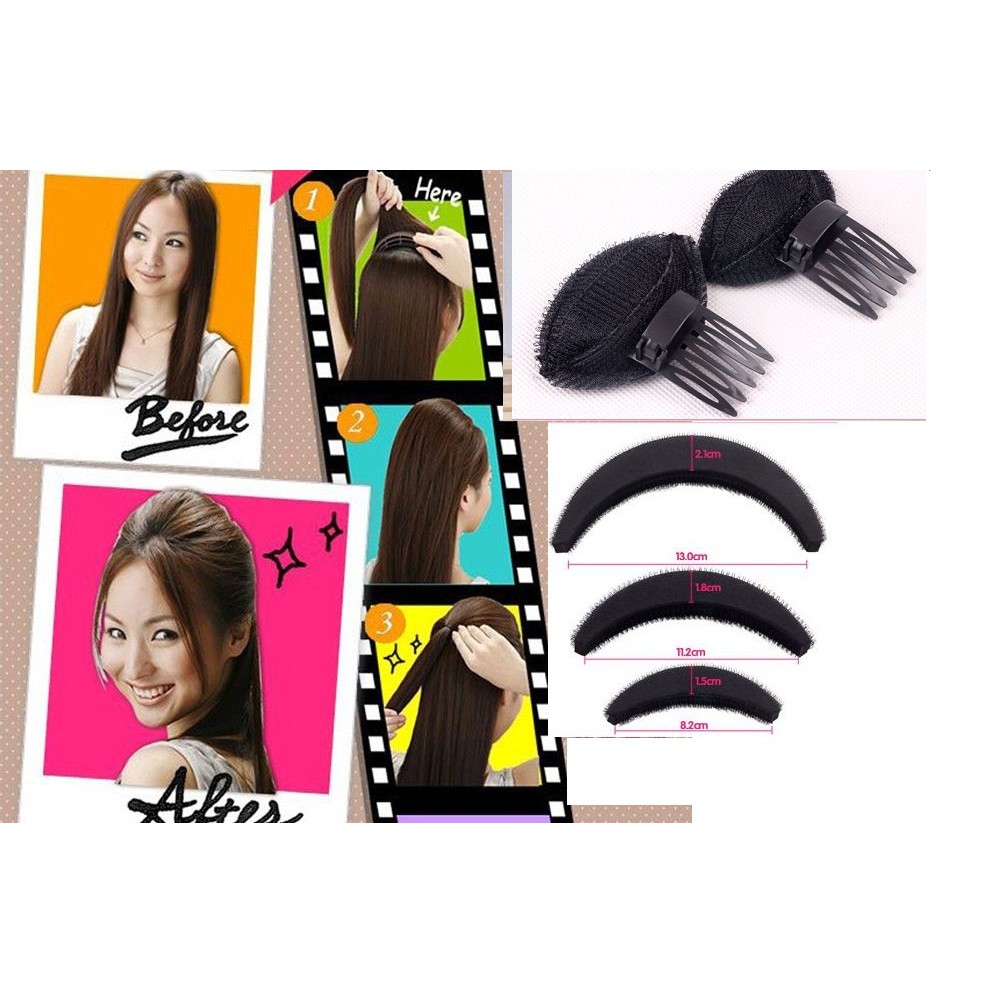 Combo 4 dụng cụ phồng tóc