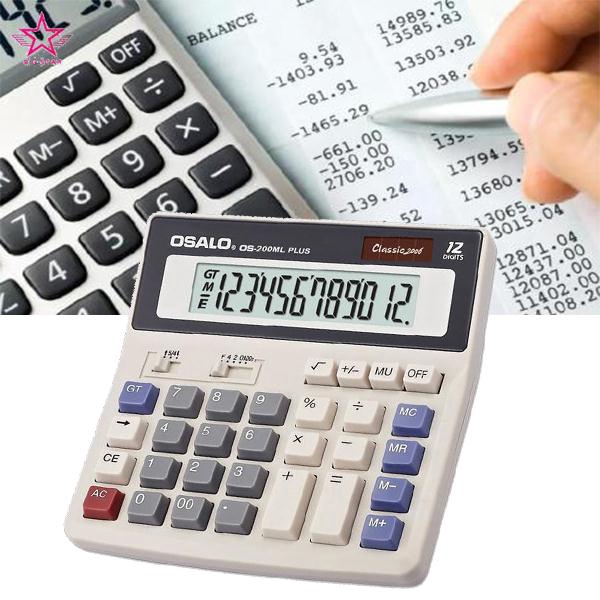 Máy tính bỏ túi sử dụng năng lượng mặt trời 12 chữ số
