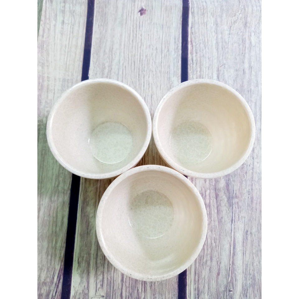 Ly / cốc nhỏ nhựa Melamine uống nước trà kiểu vân đá sang trọng dễ vệ sinh