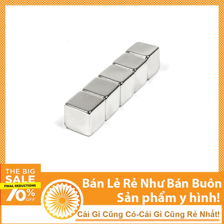 Nam Châm Đất Hiếm Khối Vuông