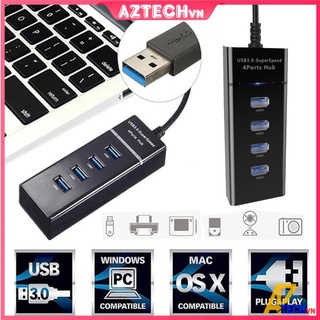 [Giá Sinh Viên] Bộ chia, Hub usb 4 port tốc độ USB 3.0 (1 cổng usb thành 4 cổng)