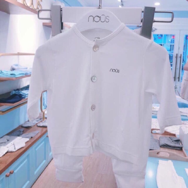 Bộ nous thu đông  cài thẳng peptit