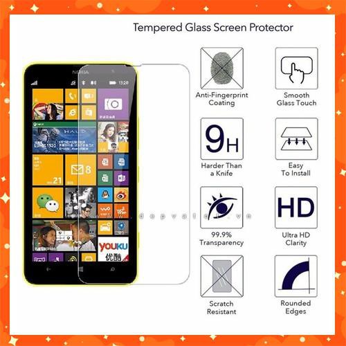 sản phẩm [COMBO 10 MIẾNG] KÍNH CƯỜNG LỰC NOKIA LUMIA 1320 chính hãng