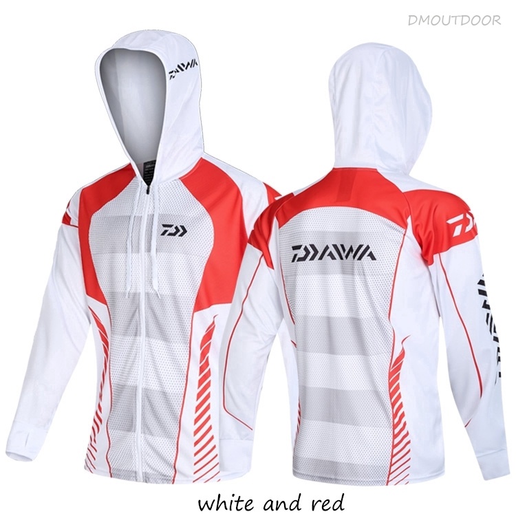 DAIWA Áo Khoác Câu Cá Dài Tay Chống Tia UV Nhanh Khô Phong Cách Mới Năm 2023 Size S-6XL