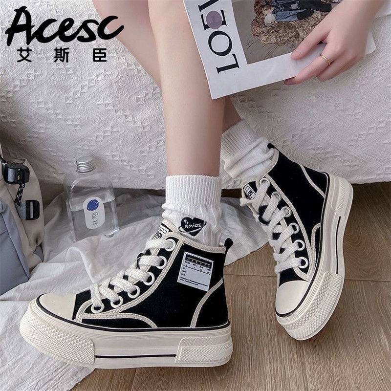 Giày Thể Thao Canvas Đế Dày Thiết Kế Mới Năng Động Thời Trang