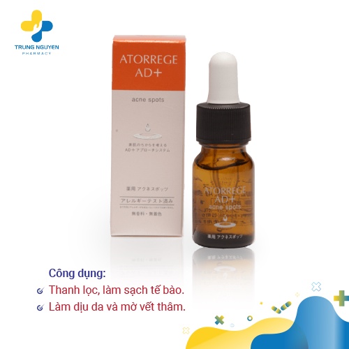 Tinh chất giảm mụn Atorrege AD+ Acne Spots