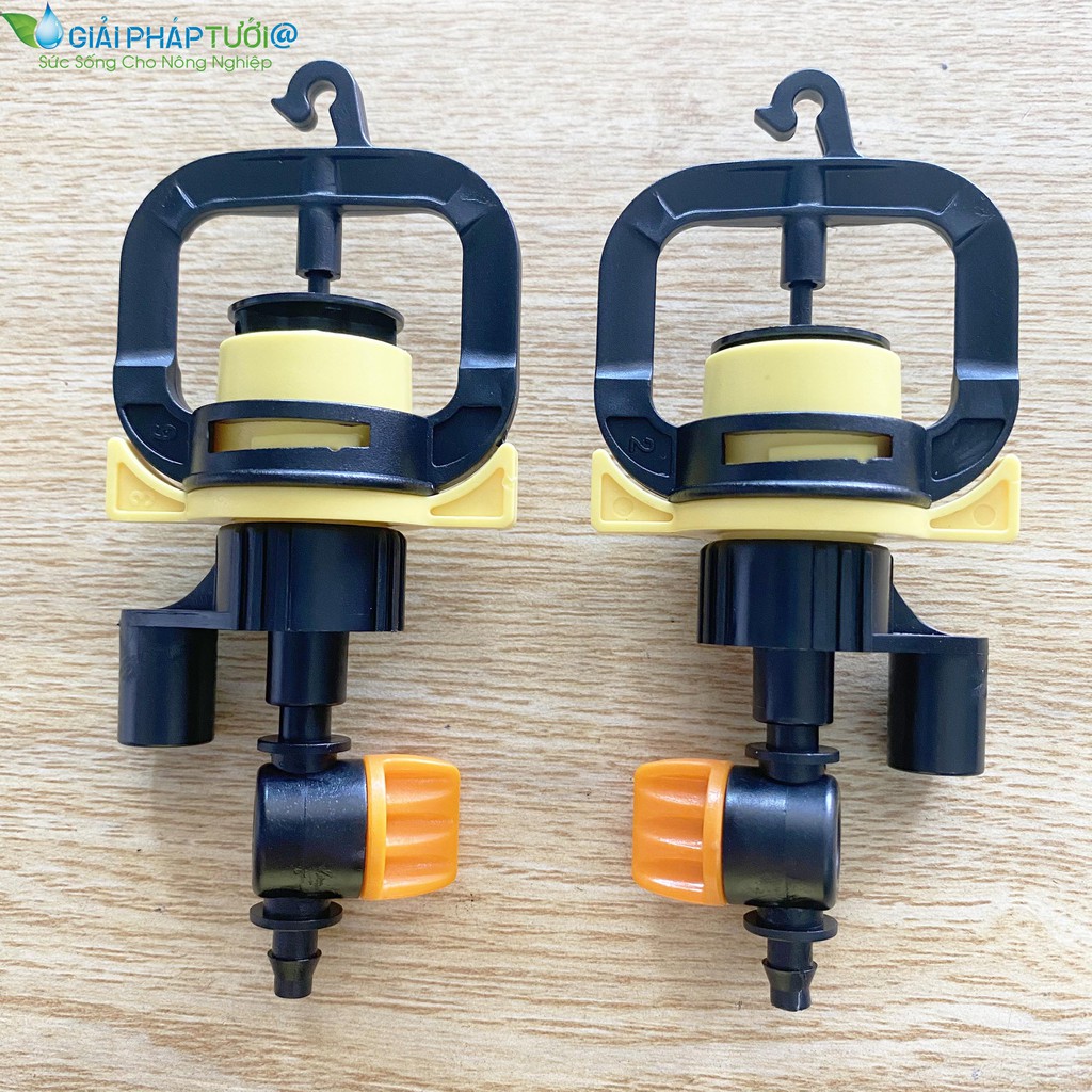 Béc tưới G7 đa dạng kiểu kết nối, van 6mm, nối 6mm, pvc 21mmm, ren 21mm, ren 17mm combo 10 cái