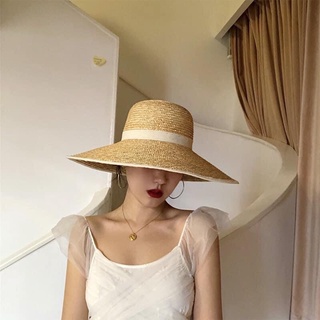 Mũ cói đi biển mũ cụp