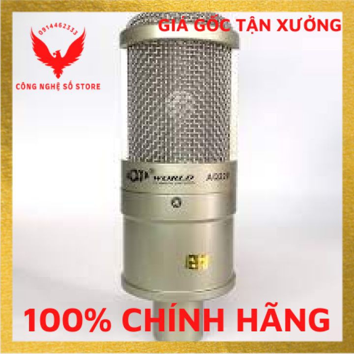 (Hàng có sẵn)  Micro Thu Âm AQTA AQ 220 - Micro Hát Karaoke - Livestream Cao Cấp Chính Hãng Bảo Hành 6 Tháng