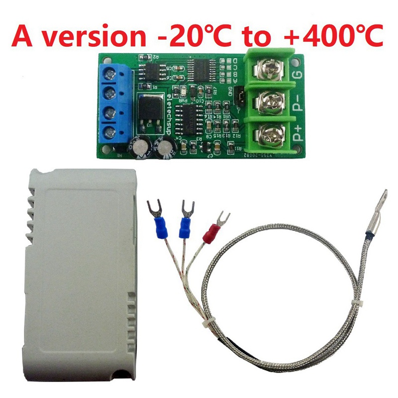 Mô Đun Cảm Biến Nhiệt Độ DC 8-25V PT100 Platinum RS485 RTU RTD PTA9B01