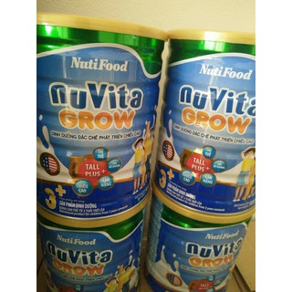 Sữa Nuvita Grow 3+ Phát Triển Chiều Cao Tối Đa 900g