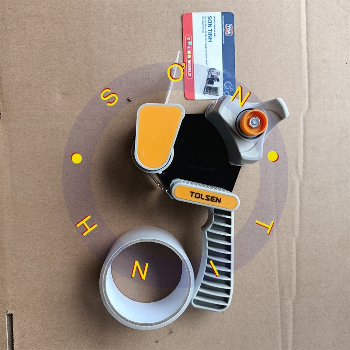 [ 50000 ] Bộ Dụng Cụ Dán Băng Keo Cầm Tay Bản Rộng ( 50 - 76mm ) Tolsen